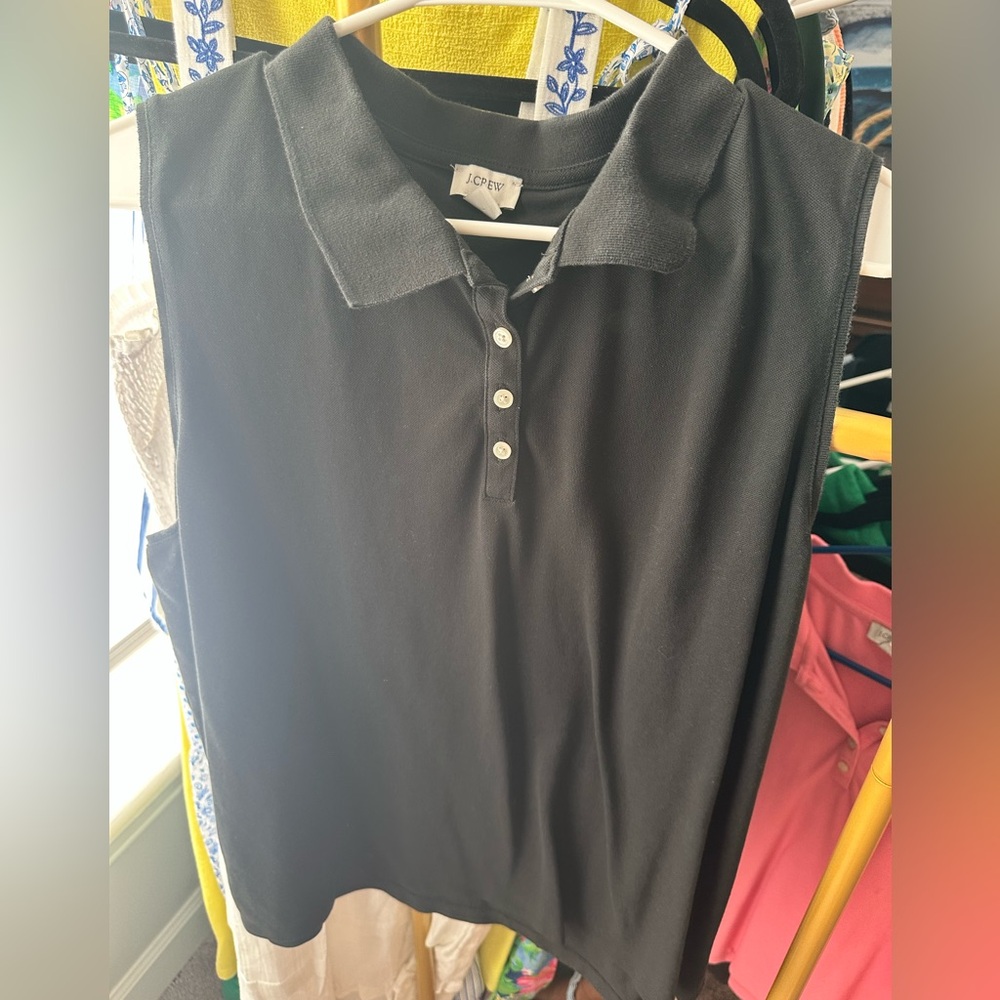Short sleeve active polo from J Crew for golf, tennis, or pickleball sz 2XL